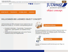 Tablet Screenshot of judimed.de